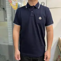 在飛比找蝦皮購物優惠-♚KK SHOP♚ MONCLER 徽標 Polo 衫 G1