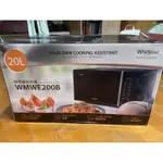 WHIRLPOOL惠而浦 20L微電腦微波爐 WMWE200B