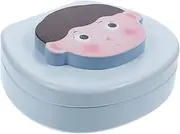 WATIIFUFU 1 Set Tooth Storage Box Cute Cartoon Tooth Keepsake Case for Boys and Fetal Hair Easy to Open