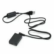 LP-E12 Power Charger Cable ACK-E12+DR-E12 Dummy Battery For Canon EOS M2 M50 C