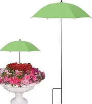 Plant Umbrellas for Outdoor - Adjustable Garden Umbrella | Gardening Supplies for Pathway Driveway Balcony Beach Stroller Flowers Vegetables Hot Day