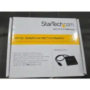 Startech MST hub DisplayPort over USB-C to 2x DisplayPort