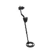 Weisshorn Black Metal Detector with LCD Screen & Headphones