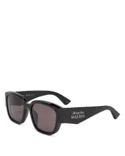 McQueen Square Sunglasses, 55mm