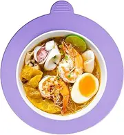 Silicone Tableware Suction Cup Suction Cup with Silicone Bowl Base - Silicone Utensil Rest | Suction Cup Fixing for Bowl, Double-Sided Suction Cups, Non-Slip Plate Placemat with