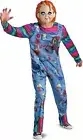 Licensed Child's Play Chucky Good Guy Doll Deluxe Adult Halloween Costume LG-XL