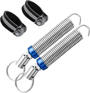Car Trunk Lid Metal Spring, 2pcs Adjustable Auto Car Trunk Boot Lid, Automatic Lifting Spring Device, Stainless Steel Universal Lifter Accessory Open Tool for Remote-Controlled Auto Lid