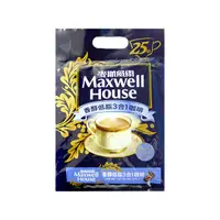 在飛比找PChome24h購物優惠-Maxwell麥斯威爾 香醇低脂3合1咖啡(13gX25包)