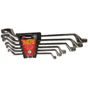 PT10176 - PkTool - 6pc DEEP OFFSET METRIC RING SPANNER SET Cr-V