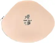 Breast Form Symmetric Flowable Back Size 6 Blush Pink