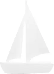 ORFOFE Sailing Decoration Sailboat Dinghy Sailing Boat Nautical Sailing Boat Accessories Sailboat Model Seashell Destroyer Carrier Nautical Cushion Covers Cruise Tape Resin White