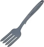 Ciieeo Silicone Tongs Kitchen Cooking Fork Set Large Salad Mixing Fork for Fried Noodles Safe for Daily Cooking