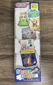 Story Dream Machine Books Colorful Cats NEW in Box Little Tikes