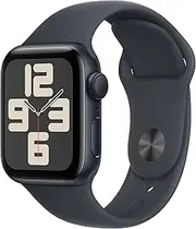 Apple Watch SE [GPS 40mm] Midnight Aluminium Case with Midnight Sport Band - S/M