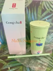 Gong cha x Peppa Pig Green Tumbler George - Large 550ml Cup