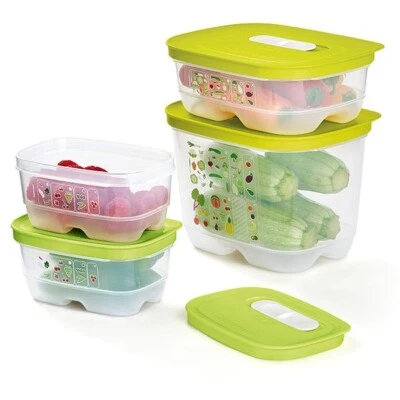 NEW Tupperware VentSmart - Small Set, Keep Fruit N Veg Fresher For Longer Save $