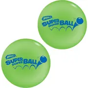 2x Wham-O 10cm High Bounce Super Duper Ball Kids Outdoor/Backyard Toy 5y+ Assort