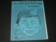MAD Magazine / April Fools Day Memorabilia Auction Catalog 2016