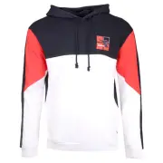 Diadora Weave Sweat Logo Pullover Hoodie Mens Size L Casual Outerwear 178164-20