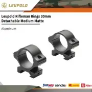 Leupold Rifleman Rings 30mm Detachable Medium Matte Aluminum Black #le171478