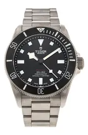 Watchfinder & Co. Tudor Preowned Pelagos Bracelet Watch, 39mm in Black at Nordstrom One Size