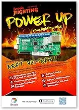 Brook PS3/PS4 Fighting Board Plus - Brook USB Game Controller for PlayStation 3, 4