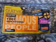 Tiger Quiz Wiz Famous People Cartridge & Book #6 1001 Questions New Sealed