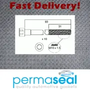 Permaseal Head bolt set fits Nissan QG16DE Pulsar N16 (for: Nissan)