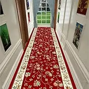 Non-Slip Runner Rug for Corridor, Kitchen, Hall, Stairs, Living Room Carpet with Anti-Slip Backing,0.6m x 4.5m
