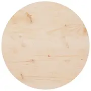vidaXL Table Top Ø50x2.5 cm Solid Wood Pine