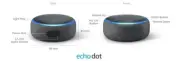 AMAZON ALEXA ECHO DOT Black BLUETOOTH SPEAKER