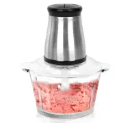 2L Electric Meat Grinder Blender Food Vegetable Processor Chopper Mincer Kitchen