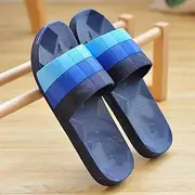 [XBCDX] Open Toe Slide Slippers Men Flip Flops - Slip On Slippers, Lightweight Men Sandals, Flip Flops with PVC Sole - Ideal for Home Bathroom Bath Non-Slip Soft Sandals (Size : 40)
