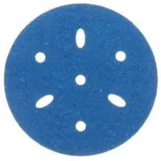 3M Hookit 321u Blue Sandpaper 5" Disc 120 Multi-Hole 50/Bx #36159