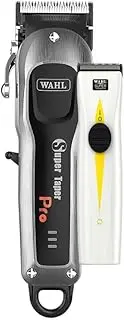 Wahl Super Taper Pro & Trimmer Bundle | Professional Lithium-Ion Set | 1-3.5mm Taper Control | SSS HAIR Exclusive
