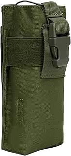 Generisch Water Bottle Holder, Water Bottle Carry Bag, Adjustable Water Bottle Holder, Multifunctional Radio Holder Service Belt for Trail Running, Mountaineering, Cycling, Daily Commuting, Army