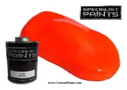 Quart of Lumo - Orange - Urethane Based, Automotive Paint, Luminescence, HOK