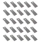 Disc Mower Blades RH Box of 25 58700 Vicon 902-58700 Bush Hog 526215 Gehl Fits F