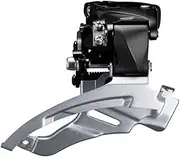 Shimano FD-M2000 band type ・ﾓ34.9mm (31.8 / 28.6mm with adapter) down swing / dual pull 3X9S 66-69 ・・ Top Gear Teeth: 40T EFDM2000DSX6