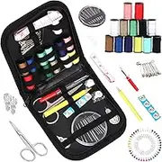 Mardatt 98Pcs Sewing Kit for Adults Includes 14 Colors Threads, Needles, Buttons, Tape Measure, Seam Ripper, Scissors and Other Sewing Supplies Accessories for Home Traveler Emergency Repairs