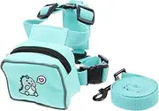 Leash Vest Cat Backpack Leash Dog Vest-Type Backpack Mini Size Comfortable Adjustable Chest Strap