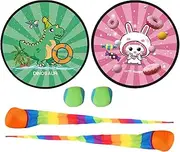 Sticky Ball Catch Game, Catching Ball Toy, Soft Toss Set, Colorful Balls, 37.8x3.35 Inches, Perfect for Easter Basket Stuffers and Parent Child Outdoor Play