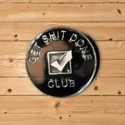 Get Sh*t Done Club - Humor - Sarcastic - Enamel Pin