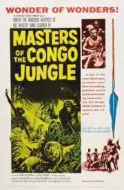 Masters Of The Congo Jungle poster 1958 Old Film Movie Photo