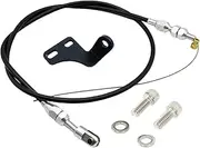 Throttle Cable Bracket Anodized and 36" Throttle Cable for Holley Hi-Ram LSX