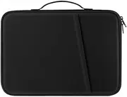 Jarttarn Compatible with 13.3-inch HP Envy x360 2-in-1 13-bf 13-bf000 Laptop Sleeve Case Bag Tablet Pouch Handbag Full Protective Cover (Black)