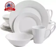 #1 Platos Tazas Juego Cojunto Tazones Vajillas Set Bandejas Platos Blanco Cocina