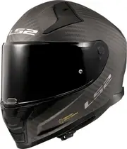 LS2 FF811 Vector II Carbon Solid, full face helmet , color: Matt-Black , size: M