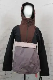 Volcom Ashfield Pullover Snowboard Jacket, Women's Small Dusty Lavendar New