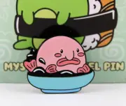 Sushi Friends Sea Blob Fish Mystery Metal Enamel Pin Blind Bag 1.25" New 2023